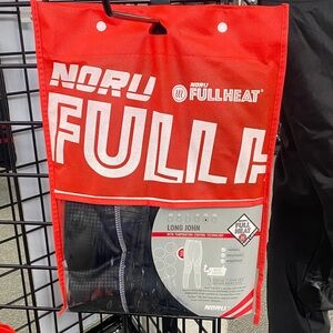 NORU Fullheat Black Long John Pants
